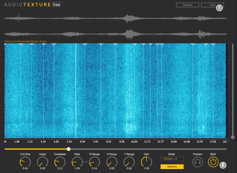 AudioTexture Free screenshot